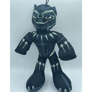 Black Panther T'Challa Plush Stuffed Doll Animal Chadwick Boseman Marvel Comics